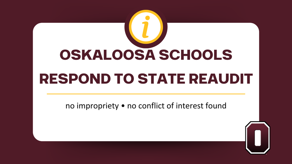 Oskaloosa Schools reaudit