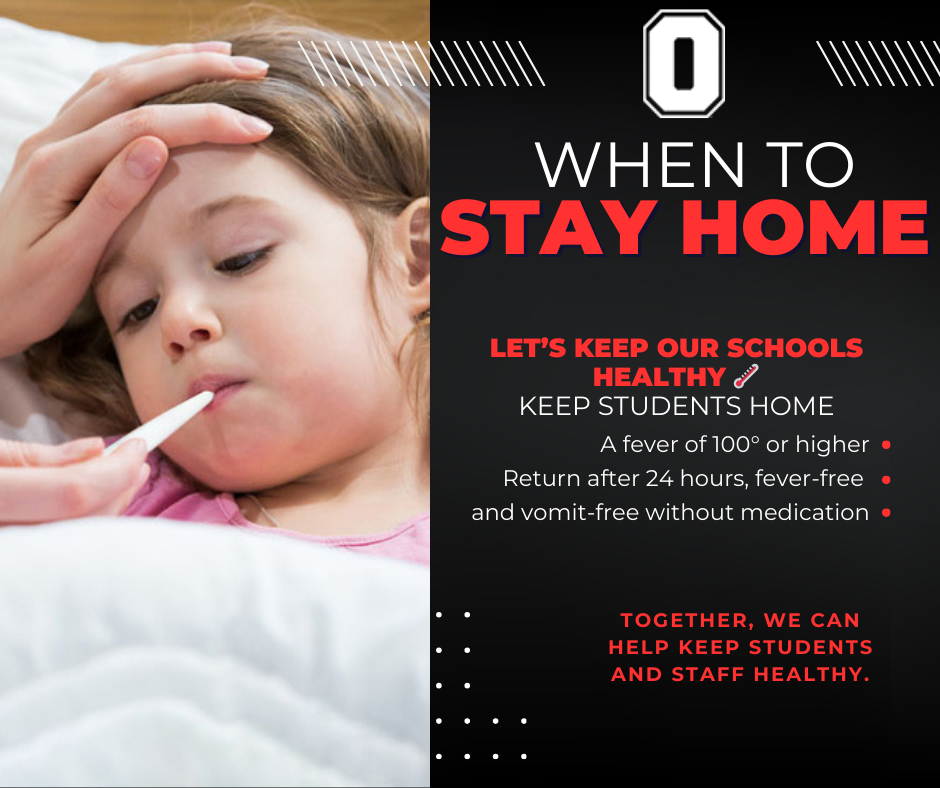 When to stay home