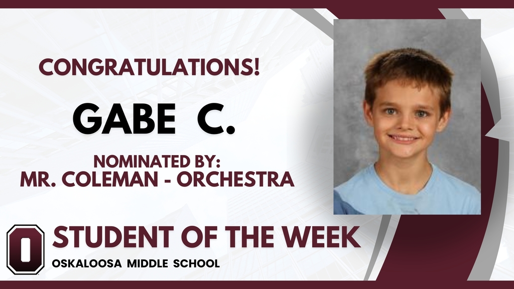 student of the week