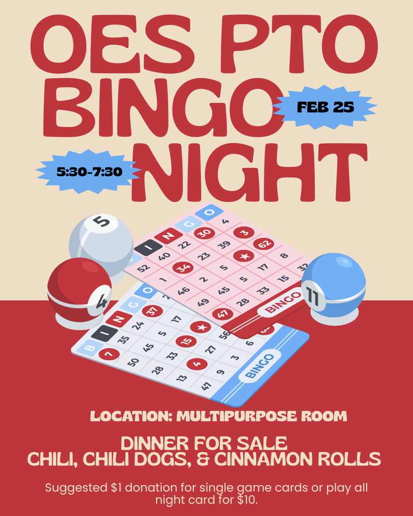 OES PTO Bingo