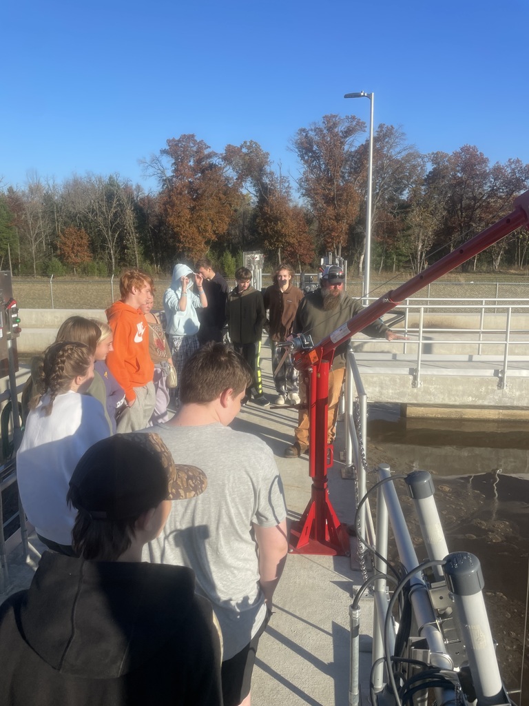 students on fieldtrip