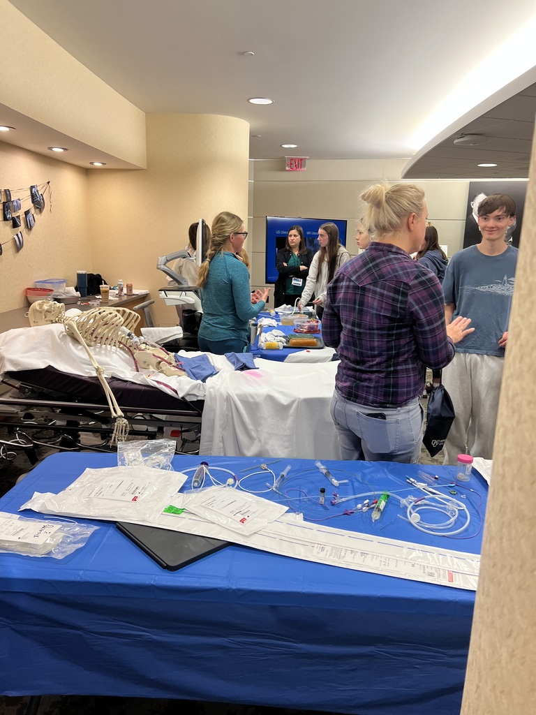 students on fieldtrip