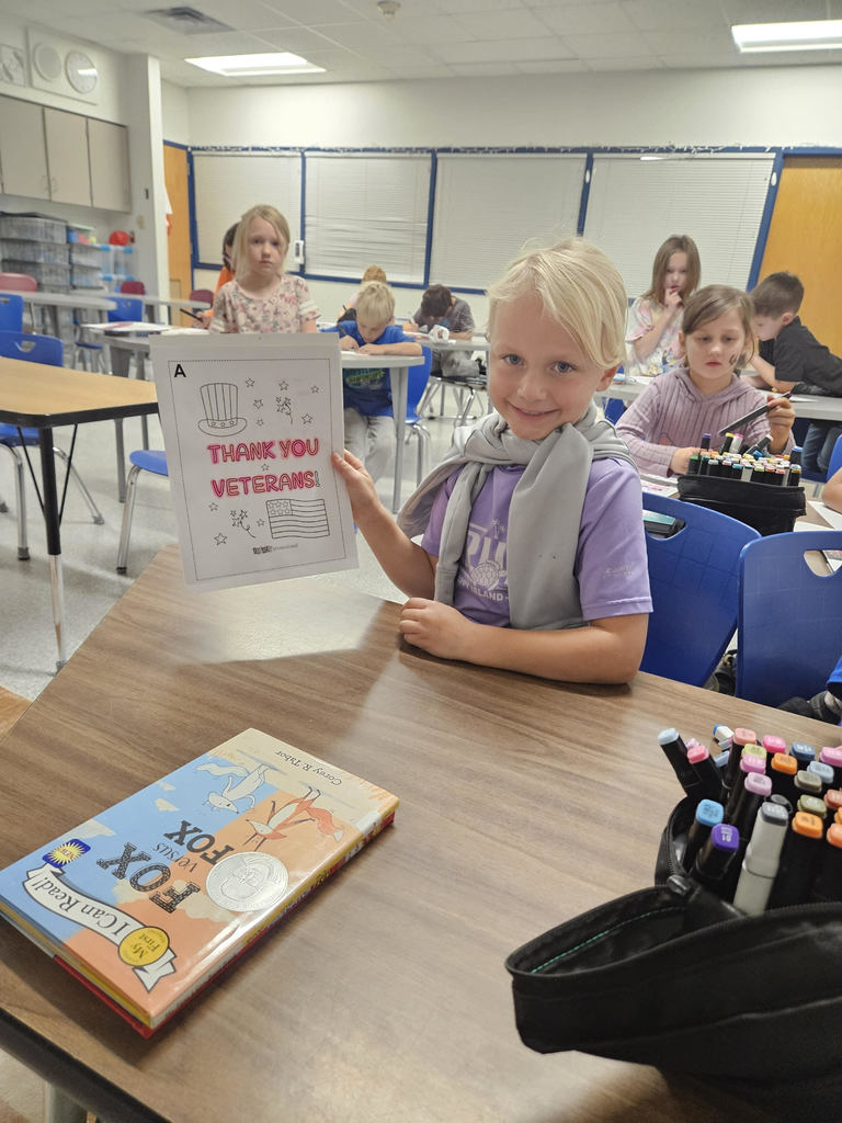 student with artwork