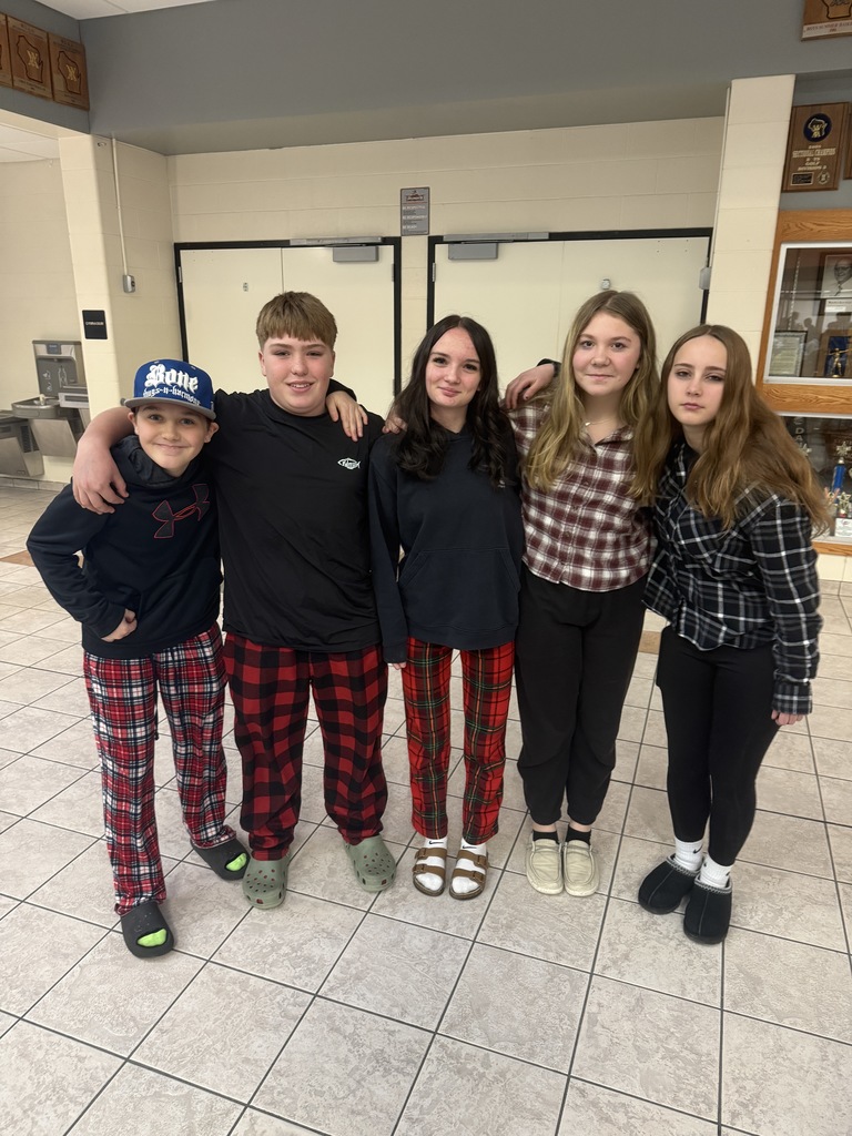 students wearing flannel