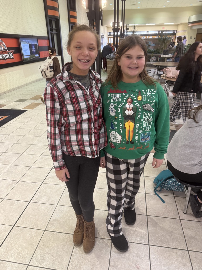 students wearing flannel