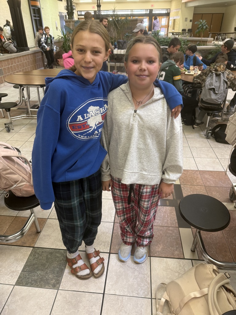 students wearing flannel