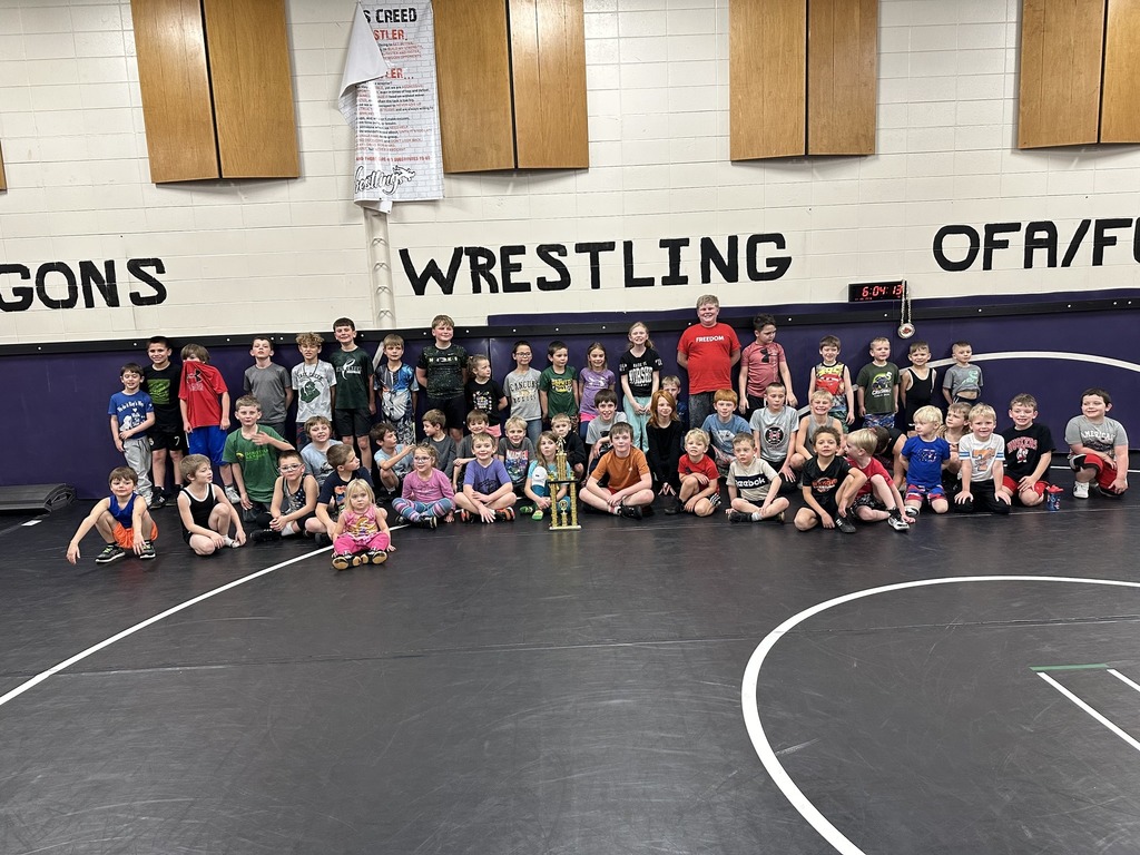 youth wrestling group photo