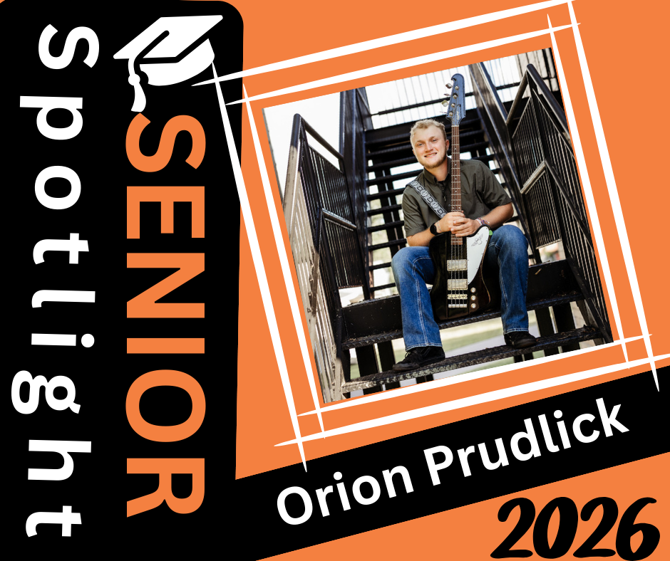 Senior Student Orion Prudlick