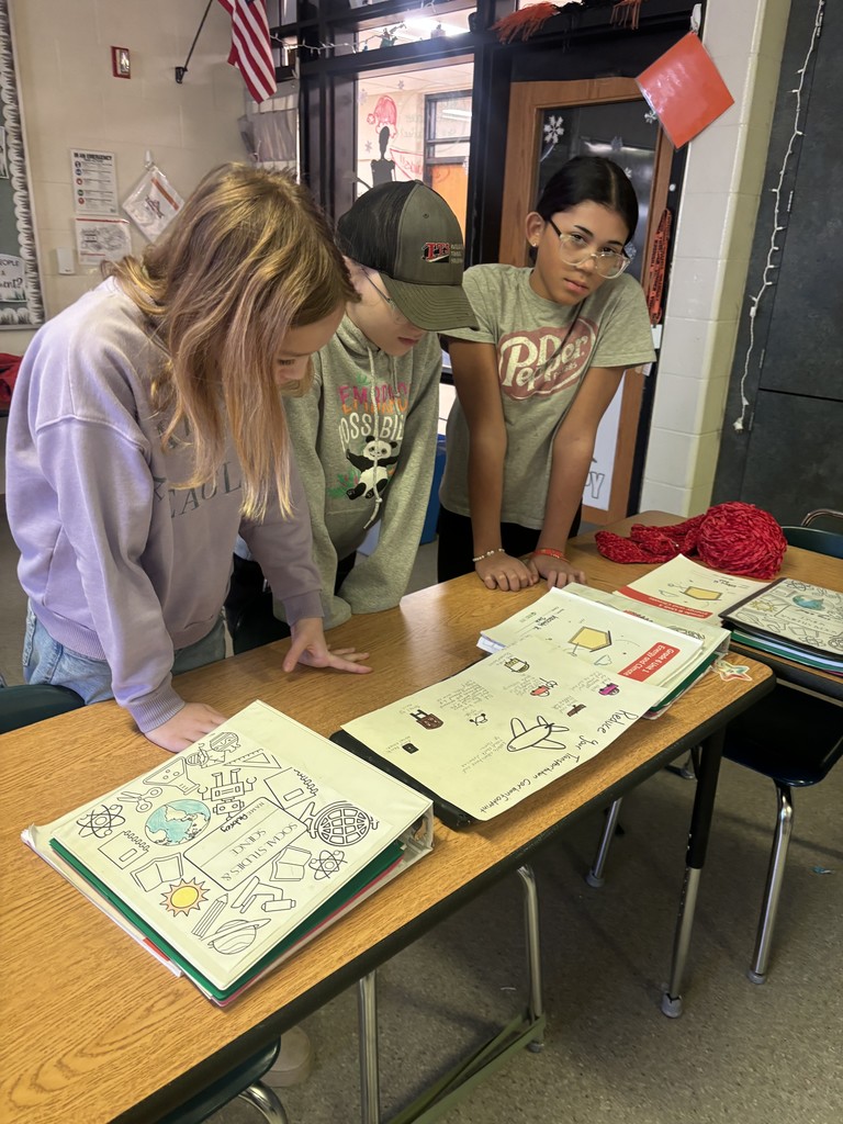 students working in classroom