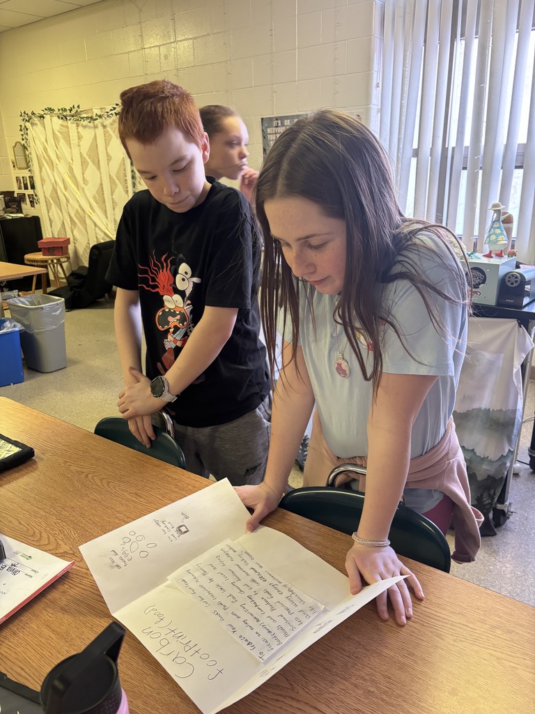 students working in classroom