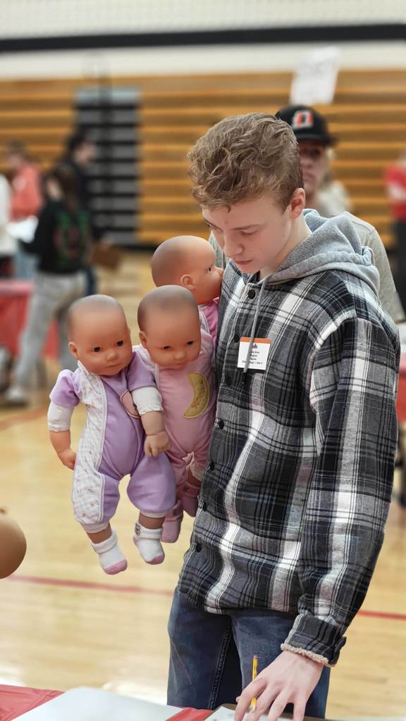 students on fieldtrip