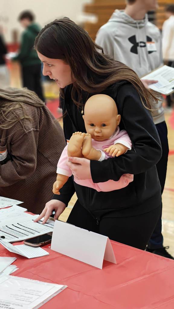 students on fieldtrip