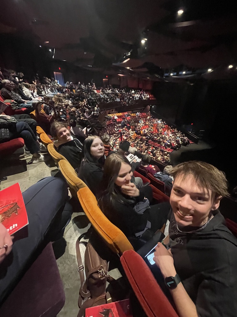 students on fieldtrip
