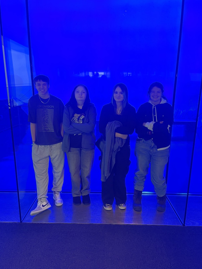 students on fieldtrip