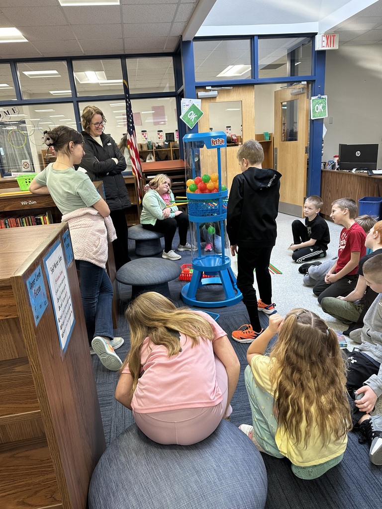 students playing kerplunk