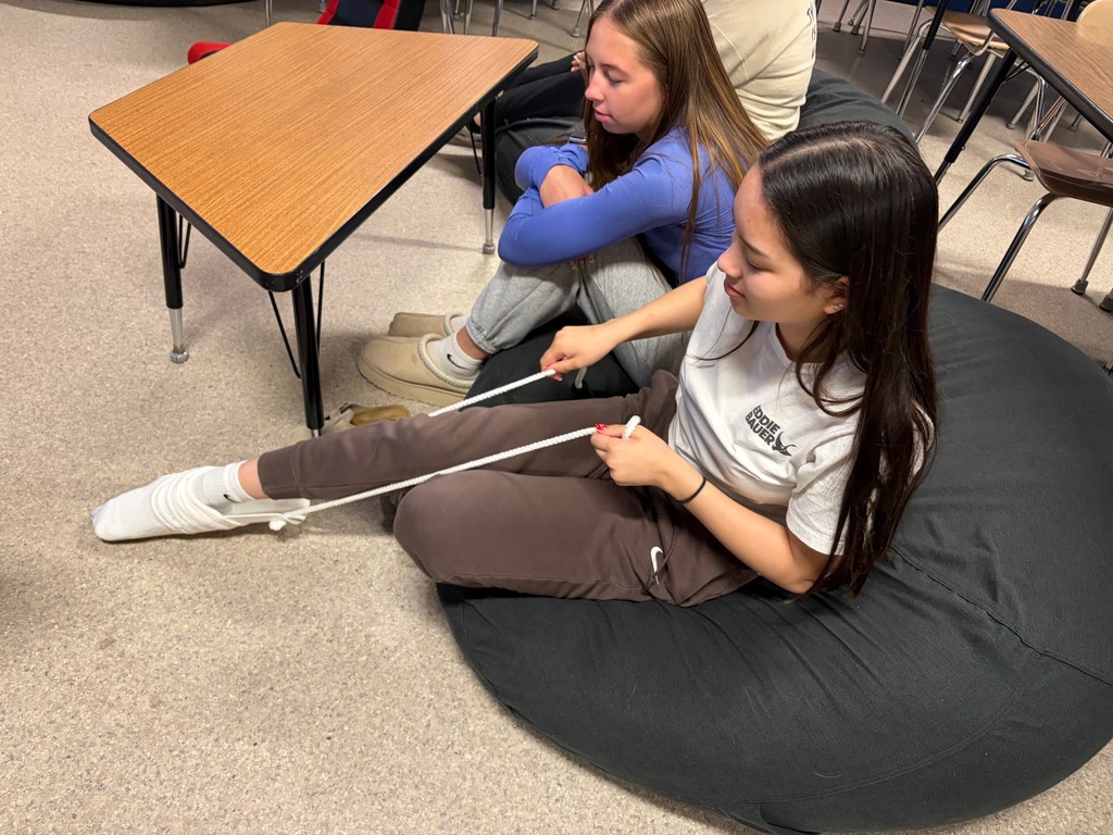 students working in classroom