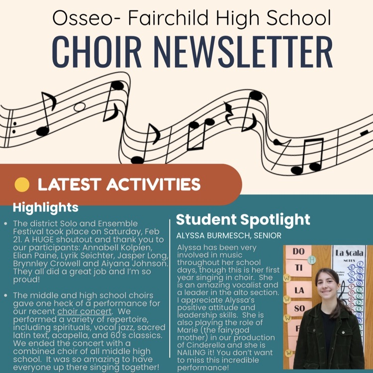 choir newsletter