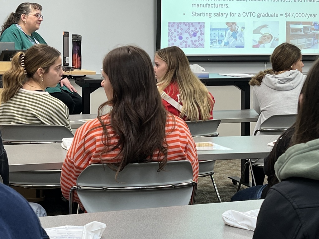 students on fieldtrip