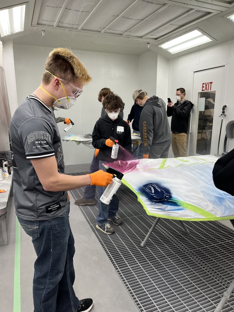 students on fieldtrip