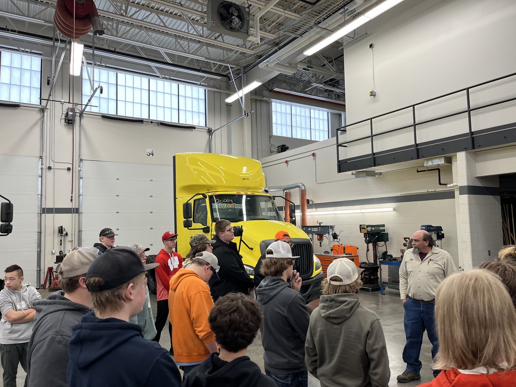 students on fieldtrip