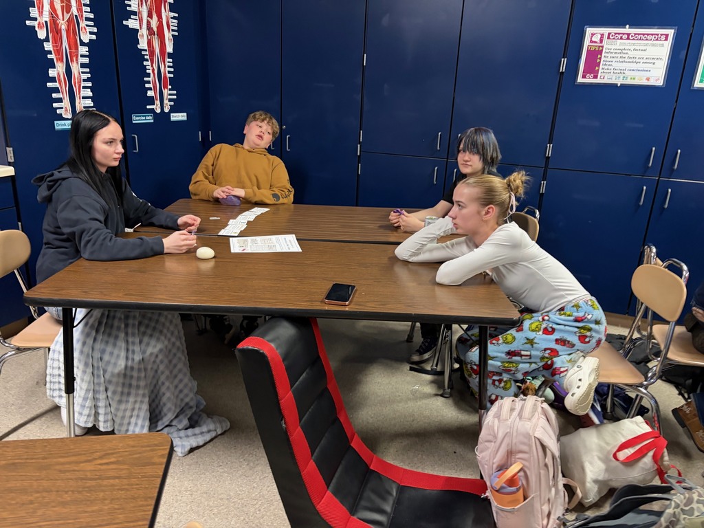students working in classroom