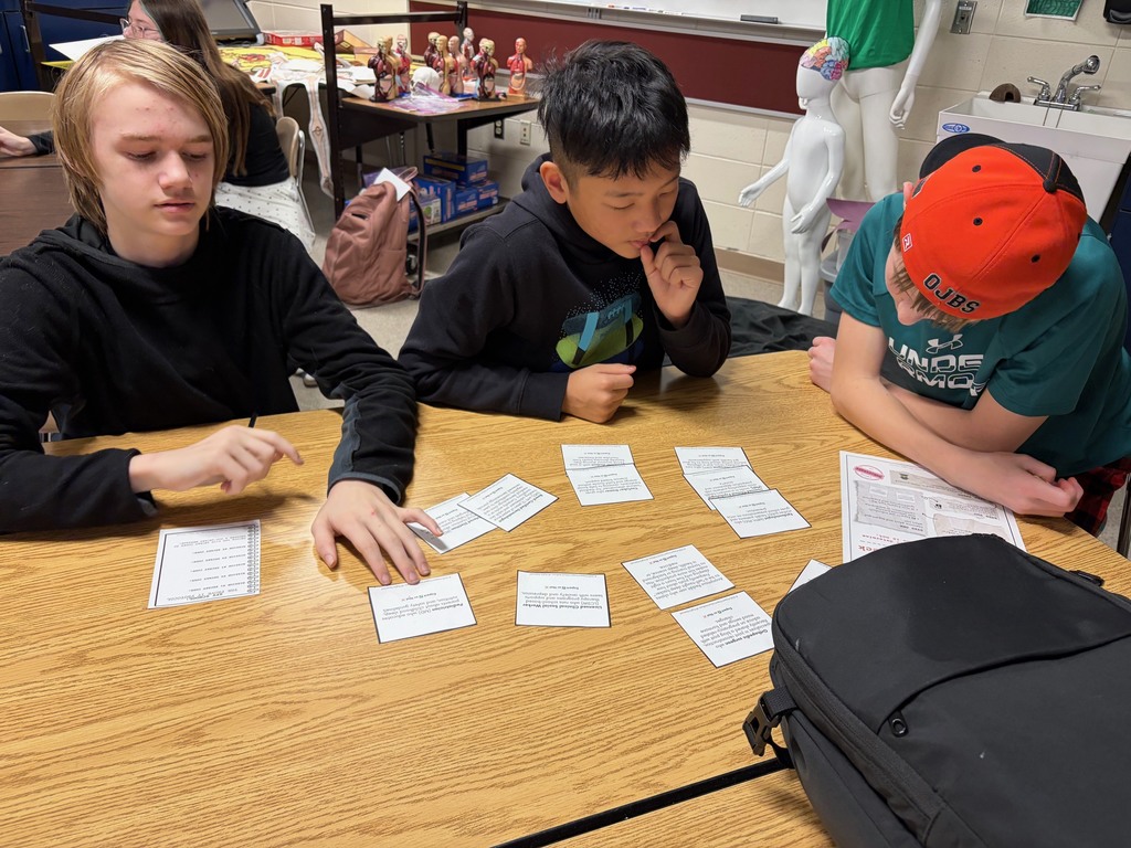 students working in classroom