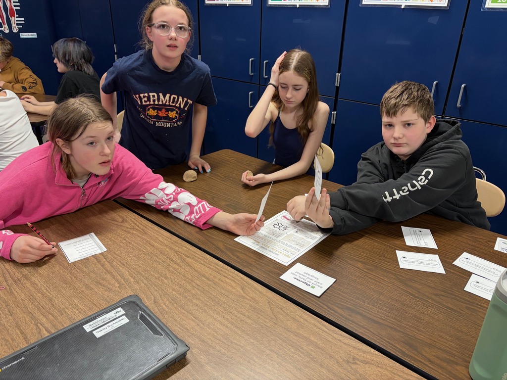 students working in classroom
