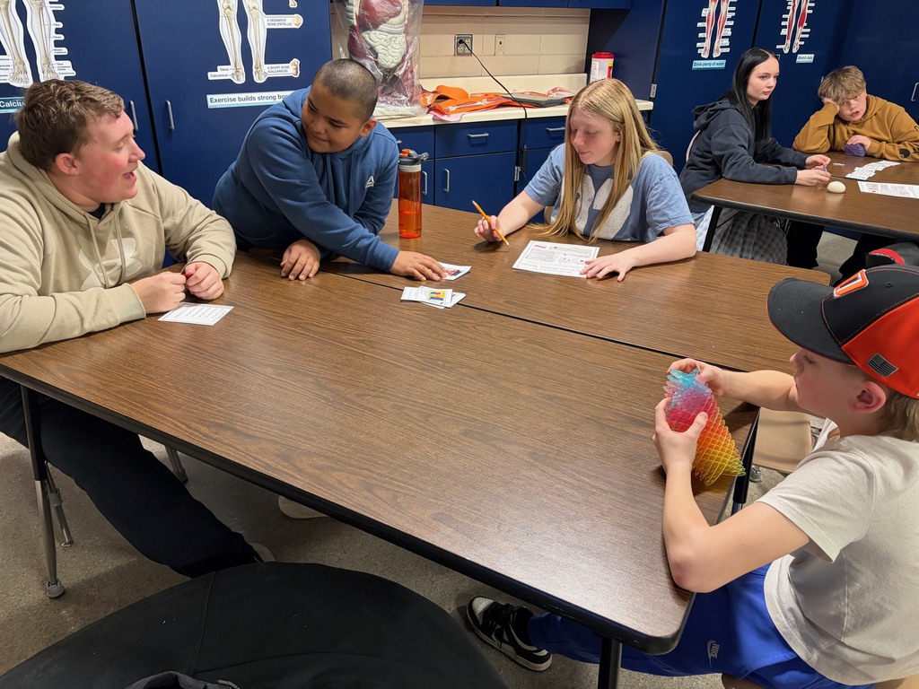 students working in classroom