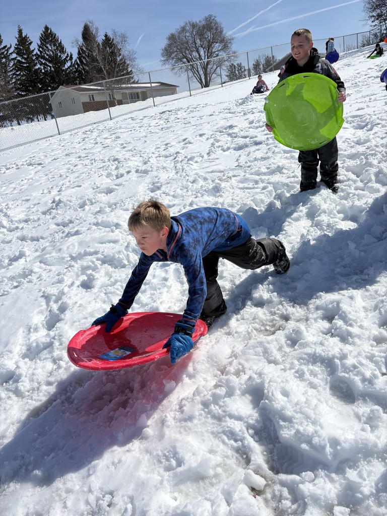 sledding!