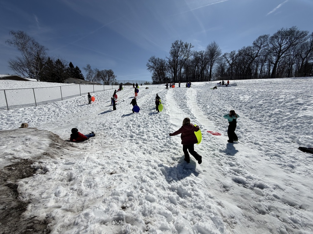 sledding!
