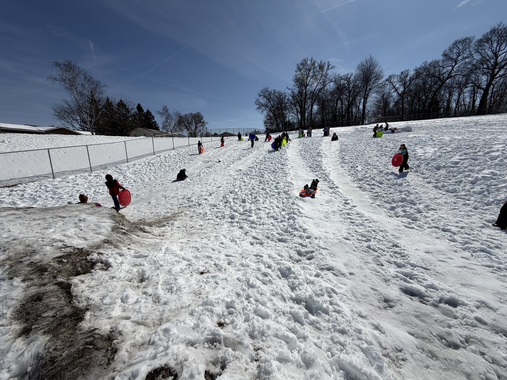 sledding!