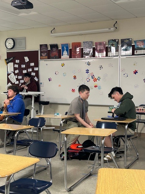 students in classroom