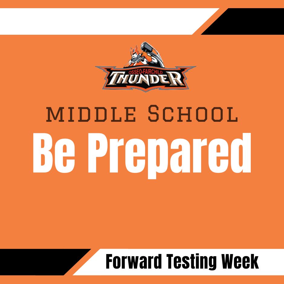 Be Prepared for Forward Testing