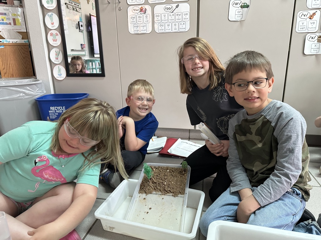 students working in classroom