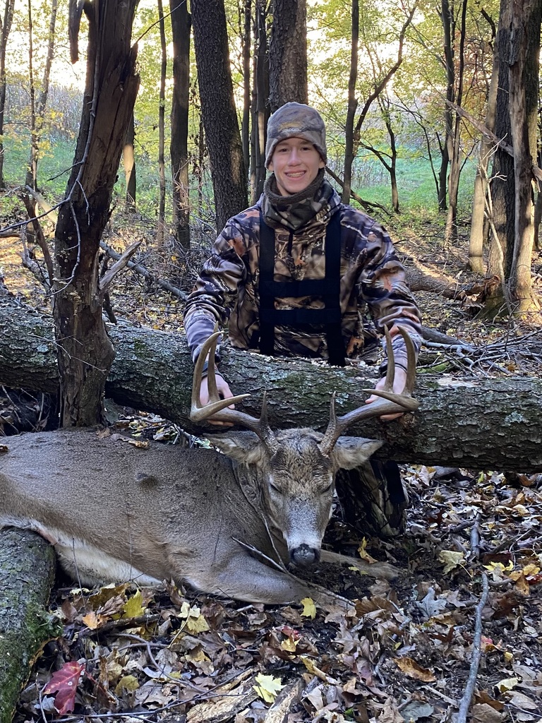 Mason and deer