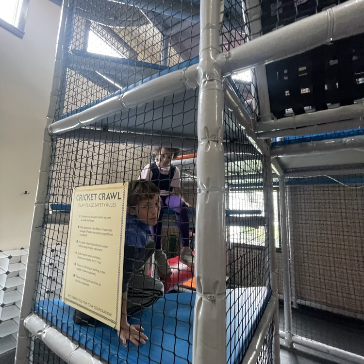student climbing equipment 