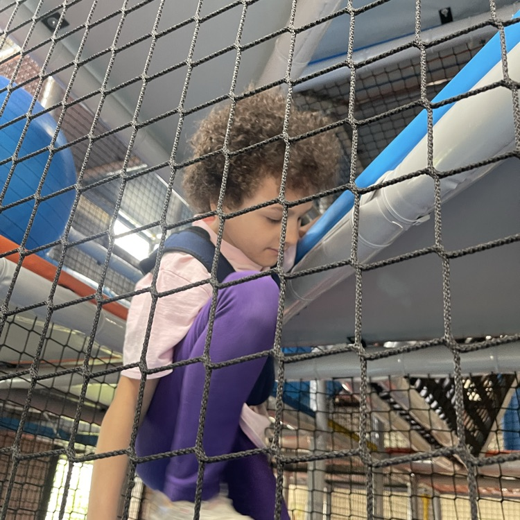 student climbing equipment 