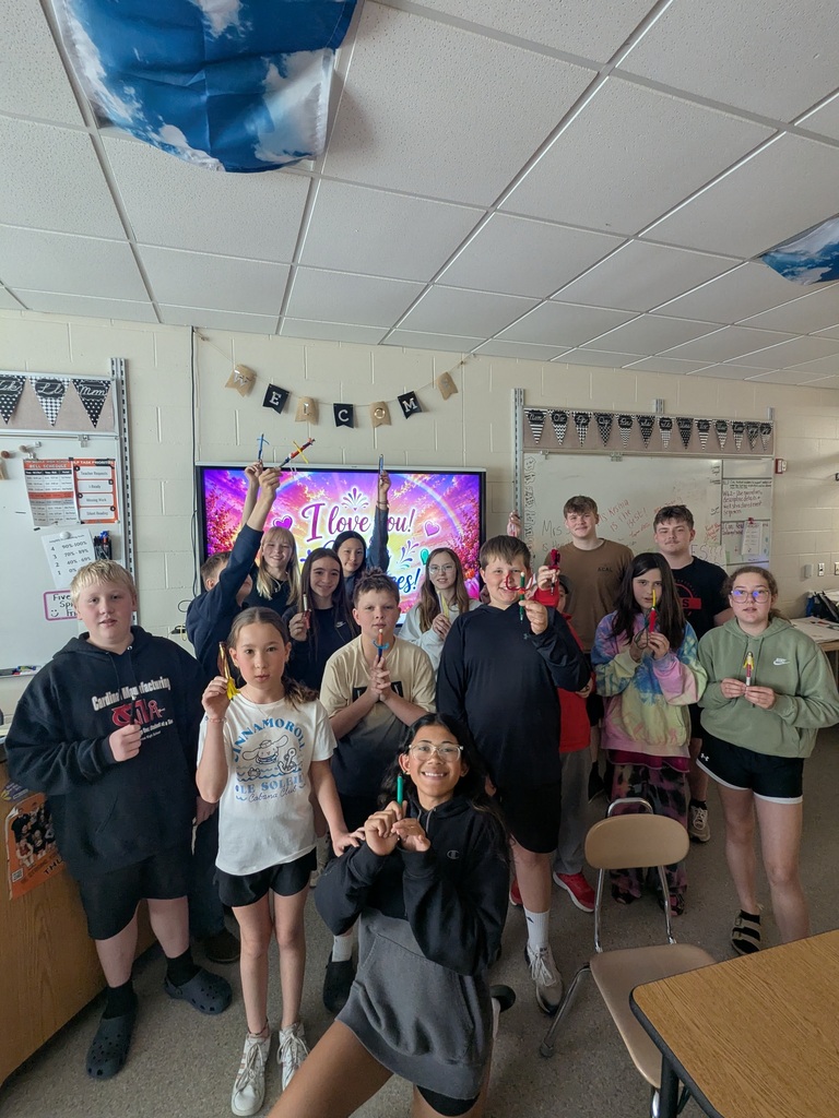 students with worry dolls
