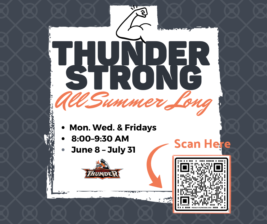 QR Code to register for summer athletics