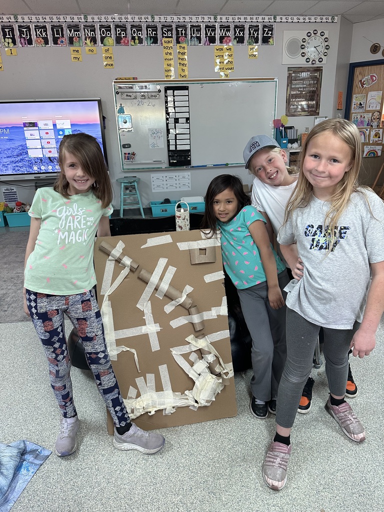 Students with marble maze