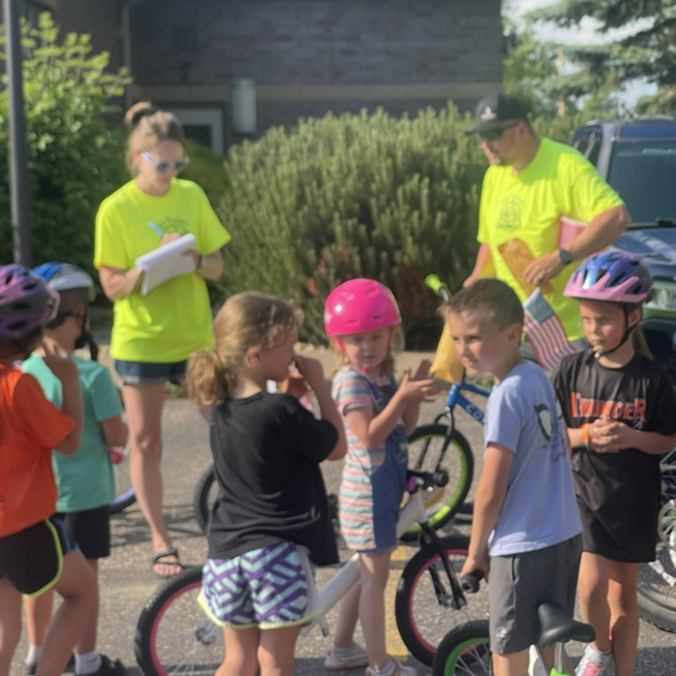 kids at bike rodeo