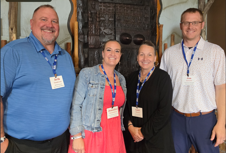 Administration Team at conference