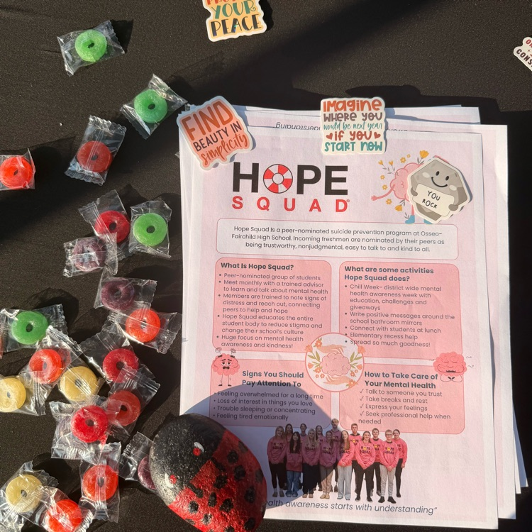 Hope squad students 