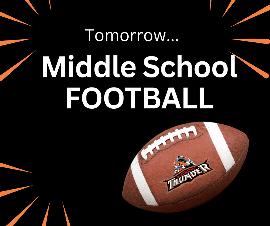 Football with Thunder Logo