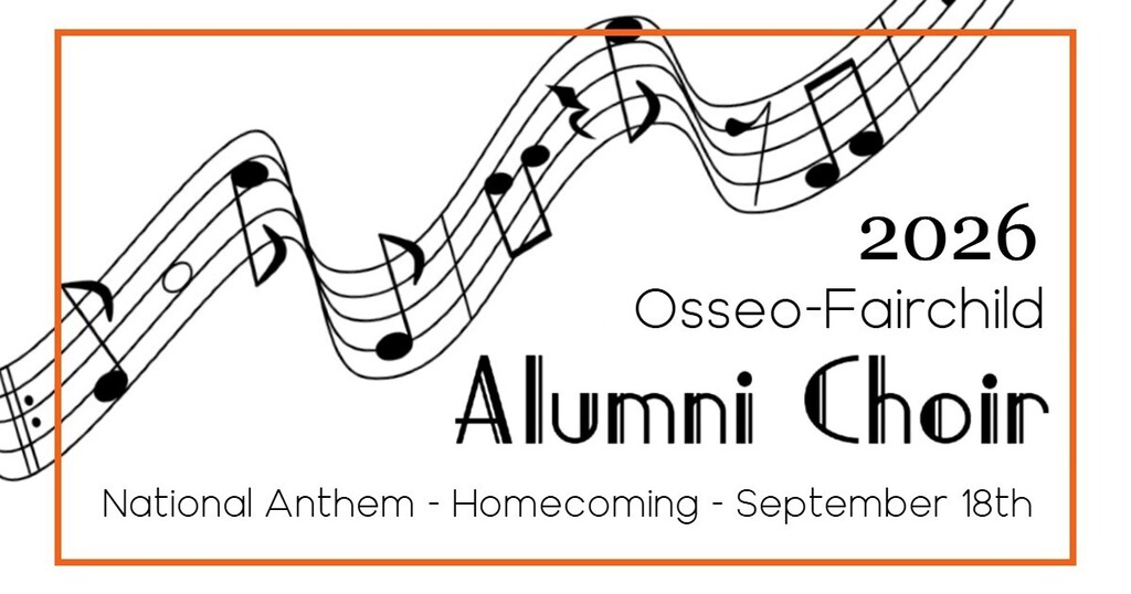 Alumni Choir music notes graphic