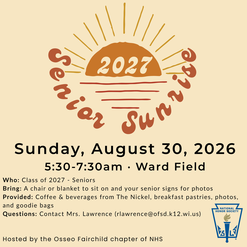 Senior Sunrise   National Honor Society Logo