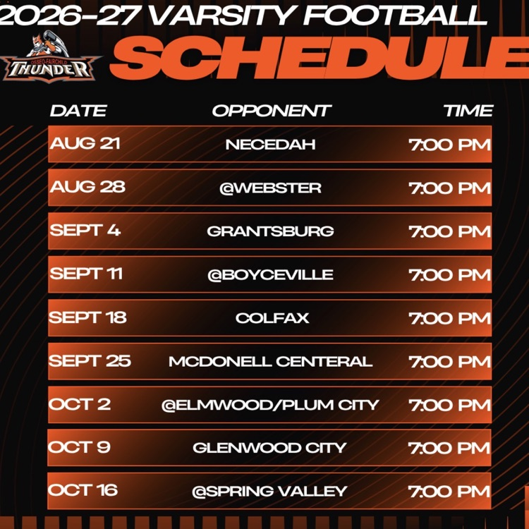 football schedule