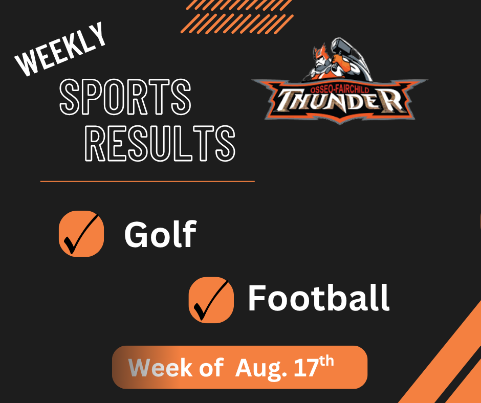 Weekly sports results  Thunder Logo 