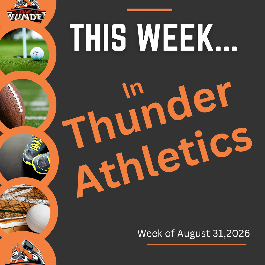This week in Thunder Athletics. football shoes volleyball