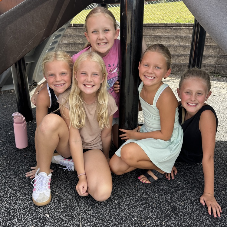 kids on playground